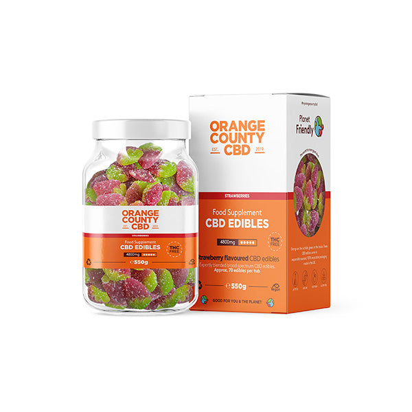 Orange County CBD 4800mg Gummies - Large Pack